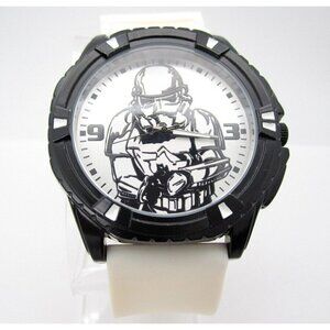 Women's Star Wars Storm Trooper Quartz WR Analog Dial Causal Round Watch (E349)